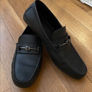 Coach Men's Mott Driver Loafer Black 9D EUC